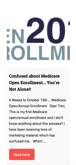 ToniSays | Medicare Advocate | Call Toni King Right Now